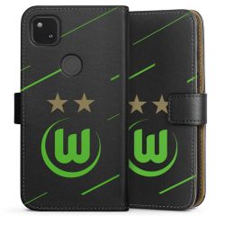 Sideflip mit langer Lasche schwarz