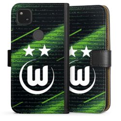 Sideflip mit langer Lasche schwarz