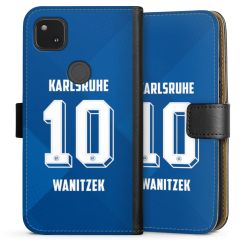 Sideflip mit langer Lasche schwarz