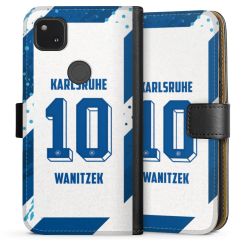 Sideflip mit langer Lasche schwarz