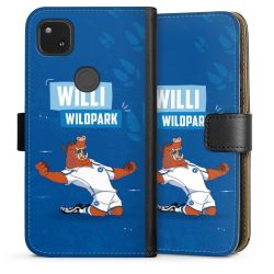 Sideflip mit langer Lasche schwarz