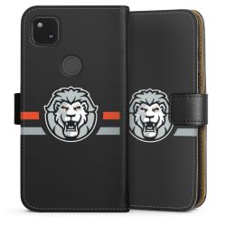 Sideflip mit langer Lasche schwarz