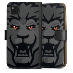 Sideflip mit langer Lasche schwarz