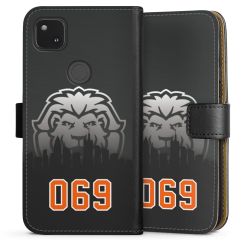 Sideflip mit langer Lasche schwarz