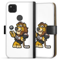 Sideflip mit langer Lasche schwarz