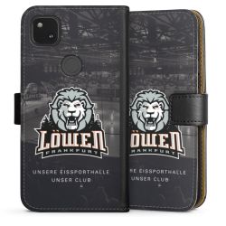 Sideflip mit langer Lasche schwarz