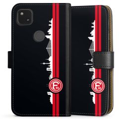 Sideflip mit langer Lasche schwarz