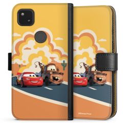 Sideflip mit langer Lasche schwarz