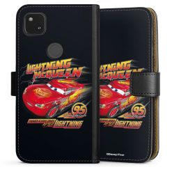 Sideflip mit langer Lasche schwarz