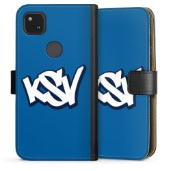 Sideflip mit langer Lasche schwarz