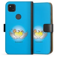 Sideflip mit langer Lasche schwarz