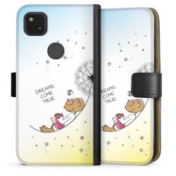 Sideflip mit langer Lasche schwarz