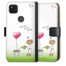 Sideflip mit langer Lasche schwarz