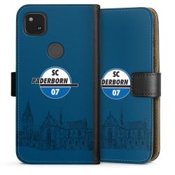 Sideflip mit langer Lasche schwarz