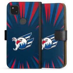 Sideflip mit langer Lasche schwarz