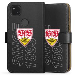 Sideflip mit langer Lasche schwarz