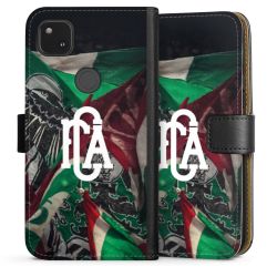 Sideflip mit langer Lasche schwarz