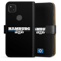 Sideflip mit langer Lasche schwarz