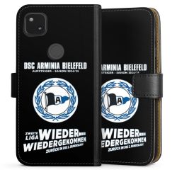 Sideflip mit langer Lasche schwarz