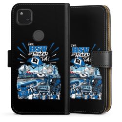 Sideflip mit langer Lasche schwarz