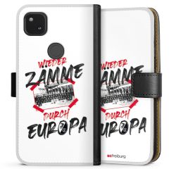 Sideflip mit langer Lasche schwarz