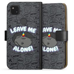 Sideflip mit langer Lasche schwarz