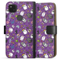 Sideflip mit langer Lasche schwarz