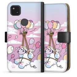 Sideflip mit langer Lasche schwarz