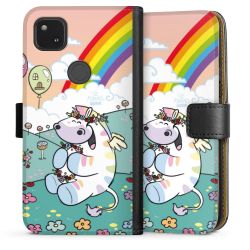 Sideflip mit langer Lasche schwarz