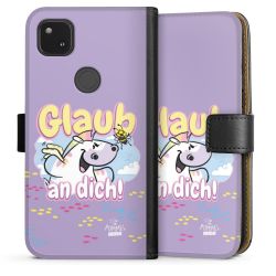 Sideflip mit langer Lasche schwarz