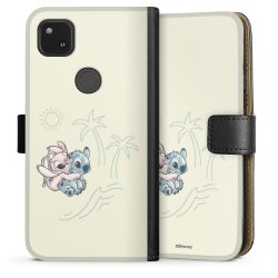 Sideflip mit langer Lasche schwarz