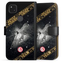 Sideflip mit langer Lasche schwarz