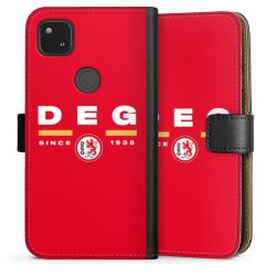 Sideflip mit langer Lasche schwarz