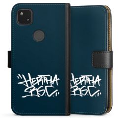 Sideflip mit langer Lasche schwarz