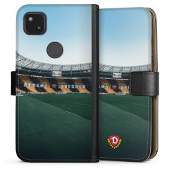 Sideflip mit langer Lasche schwarz