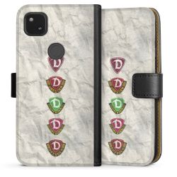 Sideflip mit langer Lasche schwarz