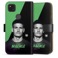 Sideflip mit langer Lasche schwarz