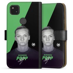 Sideflip mit langer Lasche schwarz