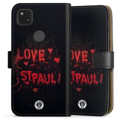 Sideflip mit langer Lasche schwarz