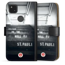 Sideflip mit langer Lasche schwarz