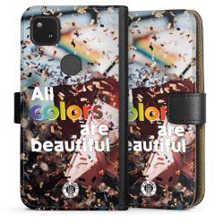 Sideflip mit langer Lasche schwarz