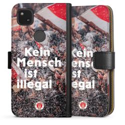 Sideflip mit langer Lasche schwarz