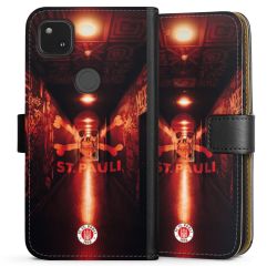 Sideflip mit langer Lasche schwarz