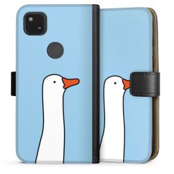 Sideflip mit langer Lasche schwarz