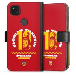 Sideflip mit langer Lasche schwarz