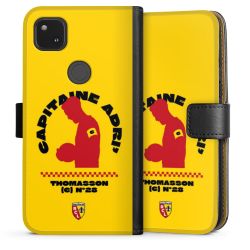 Sideflip mit langer Lasche schwarz