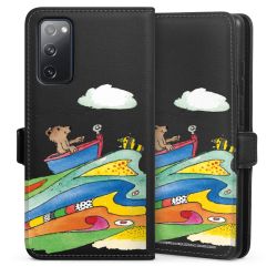 Sideflip with flap  black