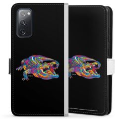 Sideflip mit Lasche weiß/seitliche Lasche