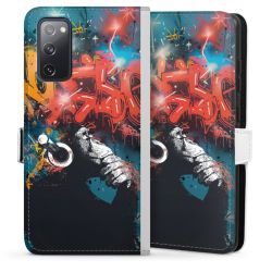 Sideflip mit Lasche weiß/seitliche Lasche