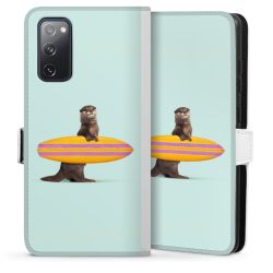 Sideflip mit Lasche weiß/seitliche Lasche